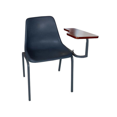 Poly Shell Chair with Writing Tablet