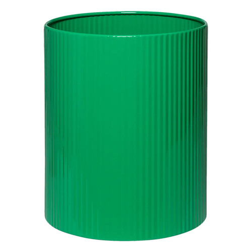 300 mm Fluted Waste Paper Bin without Flip Top Lid