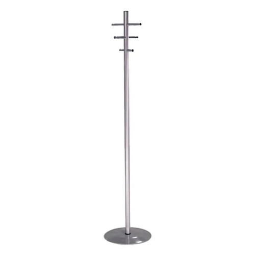 Coat and Hat Chrome Tree with Six Hooks