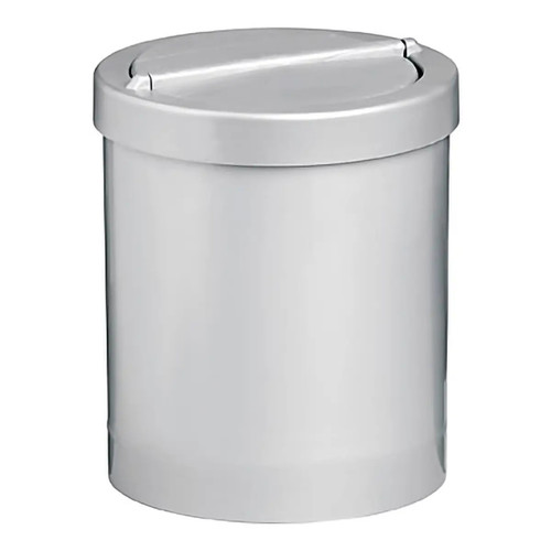 Plastic Waste Paper Bin With Flip Top Lid | Office Accessories | Office Stock