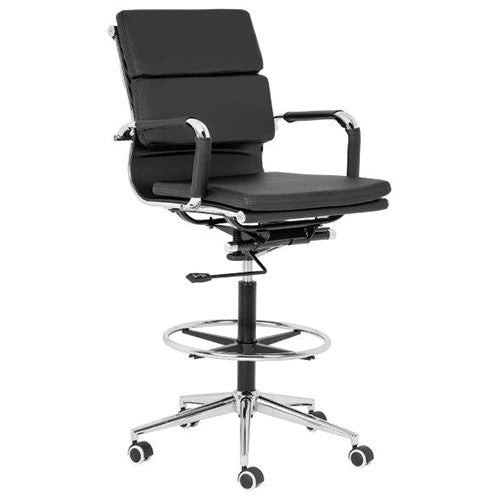 Classic Eames Padded Draughtsman Chair | Office Chairs | Office Stock Classic Eames Padded Draughtsman Chair | Office Chairs | Office Stock