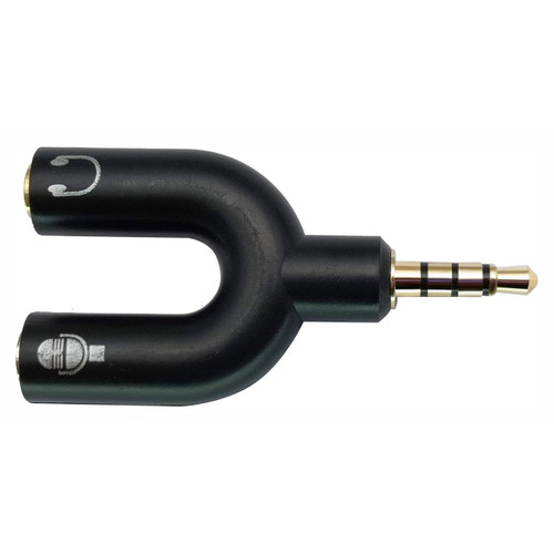 3.5mm Stereo Male to 2 x Stereo Female