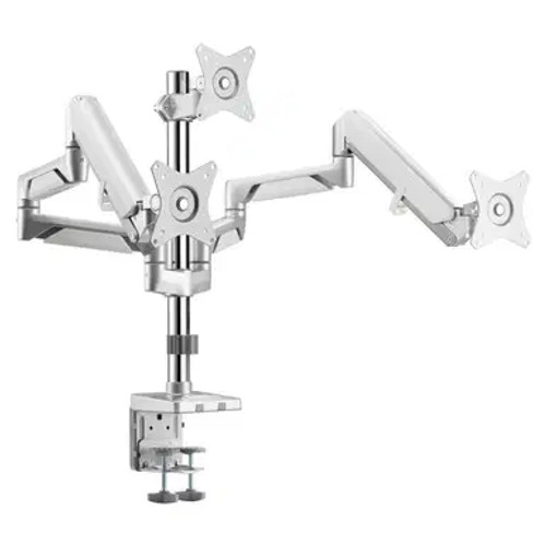 Triple Monitor Clamp Bracket with Gas Spring Arm Triple Monitor Clamp Bracket with Gas Spring Arm