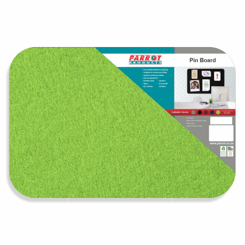 Adhesive Pin Board (No Frame - 900*600mm - Lime)