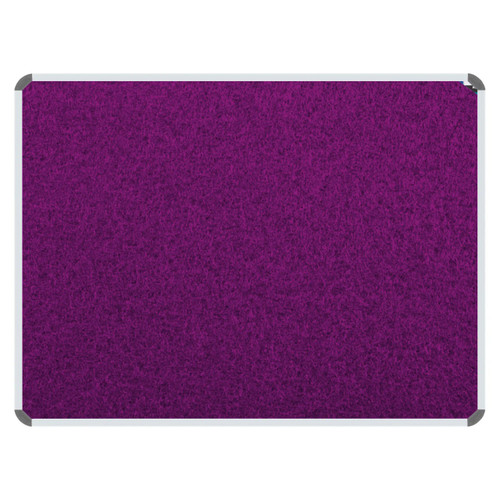 Info Board (Aluminium Frame - 600*450mm - Purple)