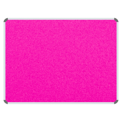 Info Board (Aluminium Frame - 600*450mm - Pink)