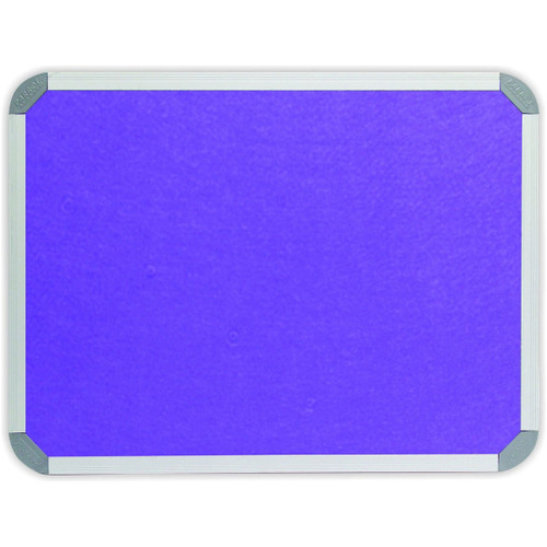 Info Board (Aluminium Frame - 1200*900mm - Purple) | Info Boards (Aluminium Frame, Felt) | Office Stock