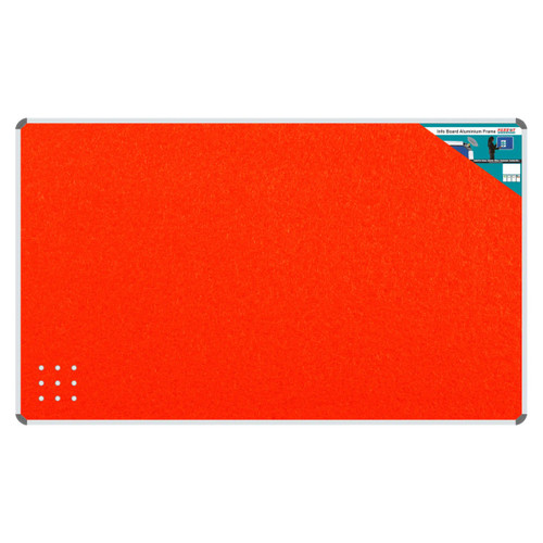 Product Info Board, Aluminium Frame - 1500*1200mm - Burnt-Orange, with a bright burnt-orange surface and a white aluminium frame, designed for informational purposes. Product Info Board, Aluminium Frame - 1500*1200mm - Burnt-Orange, with a bright burnt-orange surface and a white aluminium frame, designed for informational purposes.