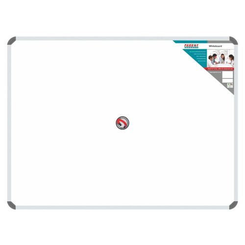 Whiteboard 600*450mm (Magnetic) BD0920, large rectangular whiteboard with a magnetic surface and aluminum frame for efficient writing and display.