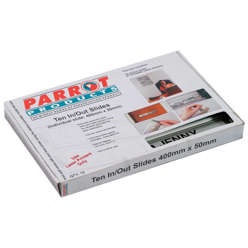 IN / OUT Slide (400*50mm - 10 Boxed - Retail)