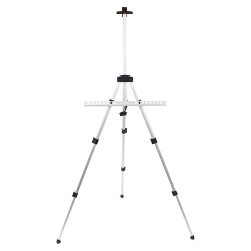Adjustable Aluminium Easel BD9135, lightweight portable art display stand with adjustable height and sturdy tripod legs.