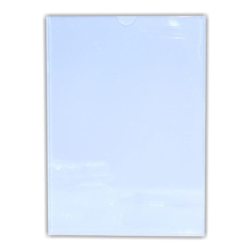 Perspex Pocket (Clear/White Backing A3)