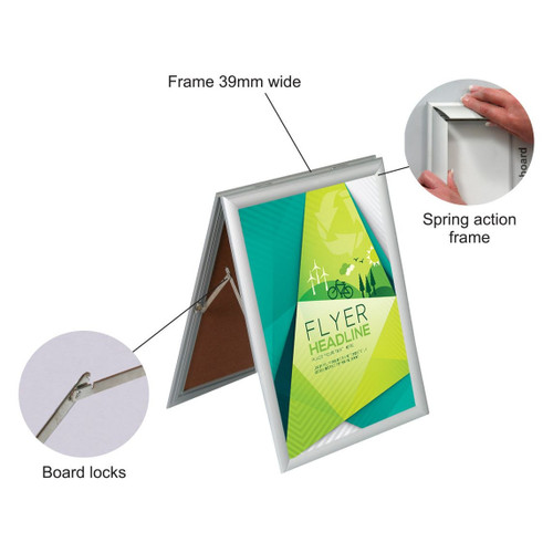A-Frame Poster Frame (Sandwich A2)