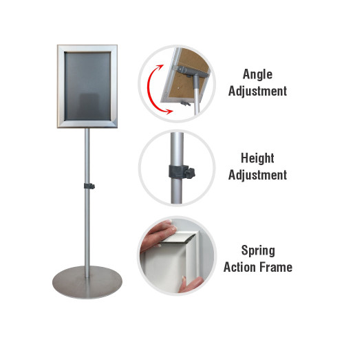 Lollipop Poster Frame Stand (a4 - Portrait) Lollipop Poster Frame Stand (a4 - Portrait)