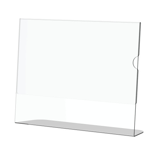 Acrylic Menu Holder - Single Sided - A5 Landscape - Box 5 Acrylic Menu Holder - Single Sided - A5 Landscape - Box 5
