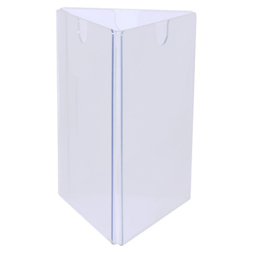 A5 Three Sided Acrylic Table Talker - Additional View 3