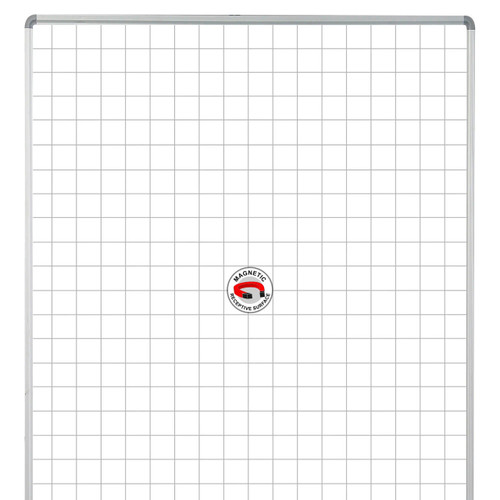 Educational Board Magnetic Whiteboard (1220*920 - Grey Squares - Side Panel - Option A) ED1268A, white magnetic whiteboard with grey grid squares and side panel. Educational Board Magnetic Whiteboard (1220*920 - Grey Squares - Side Panel - Option A) ED1268A, white magnetic whiteboard with grey grid squares and side panel.