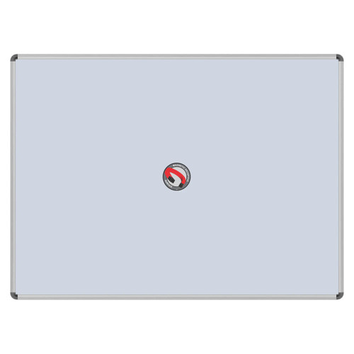 Non-Reflective Board for Interactive System, 1620 x 1220 mm, IW1063, White Surface with Metallic Frame and Magnetic Receptive Surface