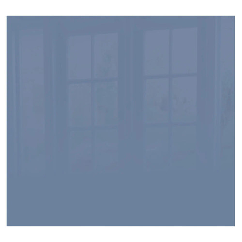 Decorative Glass Wall Tile (598 x 650 X 6mm) Pigeon Blue