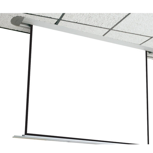Projector Screen Ceiling Box To Fit 1270 Screen (1670mm), ceiling-mounted projector screen with a white surface and black borders designed for ceiling installation. Projector Screen Ceiling Box To Fit 1270 Screen (1670mm), ceiling-mounted projector screen with a white surface and black borders designed for ceiling installation.