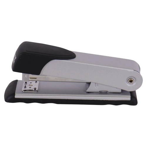 Desktop Steel Stapler Medium 105*(24/6 26/6) Silver 20 Pages
