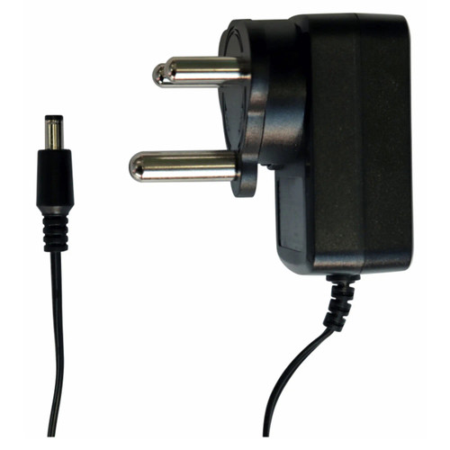 AC/DC Adapter CT3017 / CT3018 / CT3019 TP04-190189ZA, black power supply with two round prongs and attached power cord.