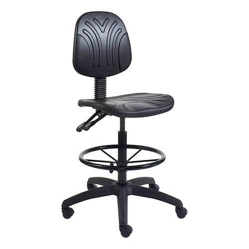 WC9SYC Works Industrial Draughtsman Office Chair | Office Chairs | Office Stock