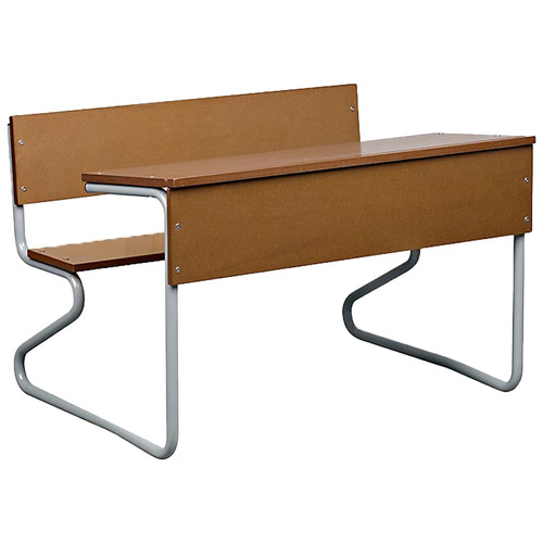 Double Combination School Desk in SupaWood 1200 mm Wide | School Furniture | Office Stock