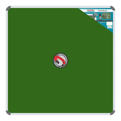 Magnetic Chalk Board (1000*1000mm) | Magnetic Chalkboards | Office Stock