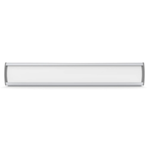 Sign Frame (50*297mm) SF0529, white and silver rectangular illuminated display sign frame isolated on white background