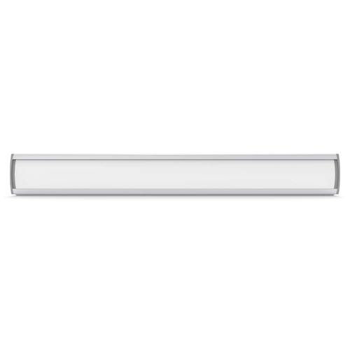 Sign Frame (50*400mm), product SF0540, white rectangular sign frame with metal edges for displaying signs.