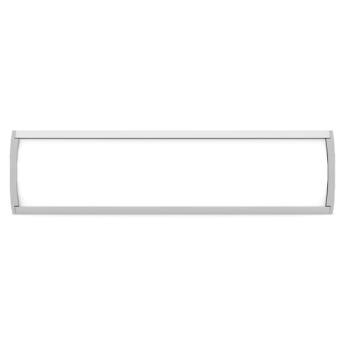 Sign Frame (80*300mm) SF0830, modern white sign frame for display or signage.