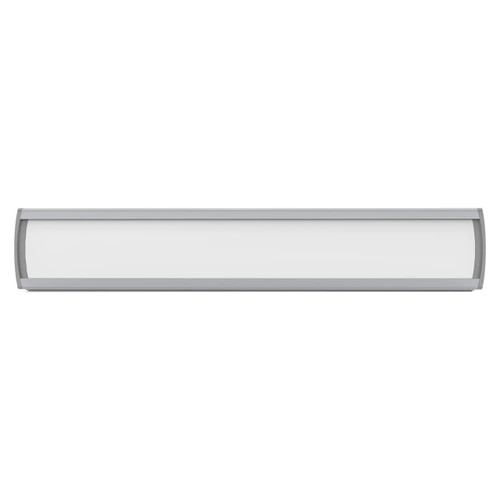 Sign Frame (50*280mm - Retail Pack) SN1000, a metallic retail sign frame with a white insert for product display.