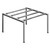 Two - Way Workstation Desk Frame
