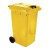 All-weather Wheelie (SABS Approved) 240L Yellow Bin