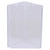 A5 Three Sided Acrylic Table Talker DP0305, Clear Acrylic Trifold Signage Display for Menus and Information.