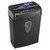 Paper Shredder (8 Sheets - 5 x 47 mm - Cross Cut - Medium Security) S1008CC, Black Shredder with a Transparent Window on the Front and a Slot for Inserting Paper and Credit Cards