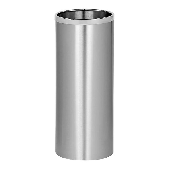 Stainless Steel Solid Litter Bin | Office Accessories | Office Stock