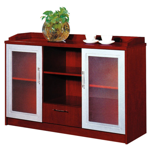 Classic Server Unit - Mahogany Veneer