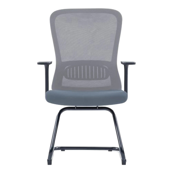 C4003B Grey Mesh with Black Frame Visitor Office Chair - Additional View 2