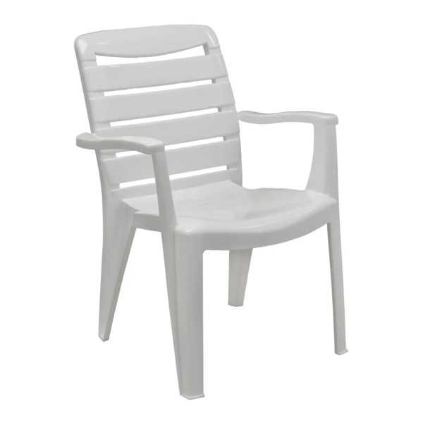 Nova White Indoor & Outdoor Dining Chair