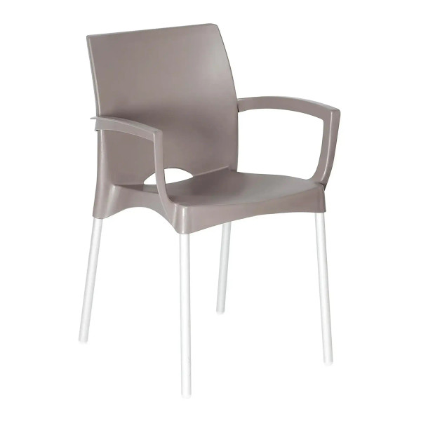 Cafe Style Cappuccino Indoor & Outdoor Dining Chair