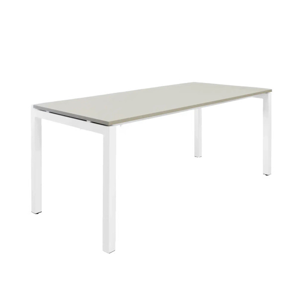 Prowork Office Desk in Accent Melawood 1200L x 750D x 742mm High with 32 mm Top