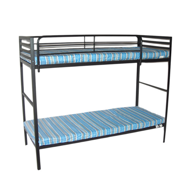 Double Bunk Bed with Mattress | Steel Furniture | Office Stock
