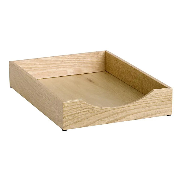 Contract Solid Wood Single Letter Tray | Office Accessories | Office Stock