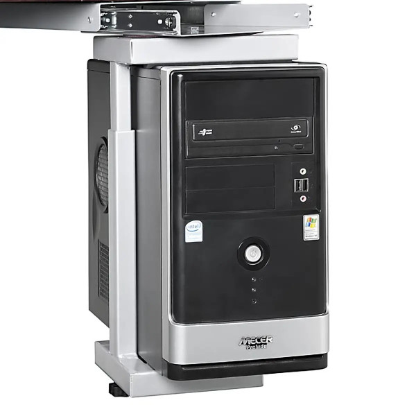 Computer Case Holder with a Swivel and Runners