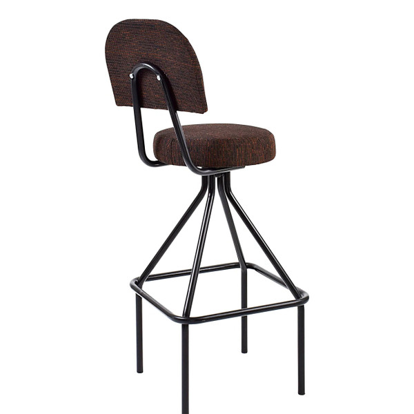 BSB500 - 800 Round Swivel Counter Height Chair with Backrest - Additional View 2