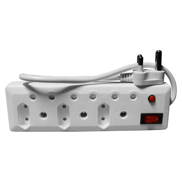 Product 3 x 16A SA & 3 X Euro Multi-Plug, Electrical Power Strip with Multiple Outlets and Power Switches.