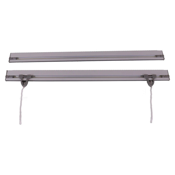 Product A1 Aluminium Poster Hanging Batten Set (600 mm) BG9201, Aluminium Poster Hanging Battens with Adjustable Hanging Cords for Displaying Posters and Signs.