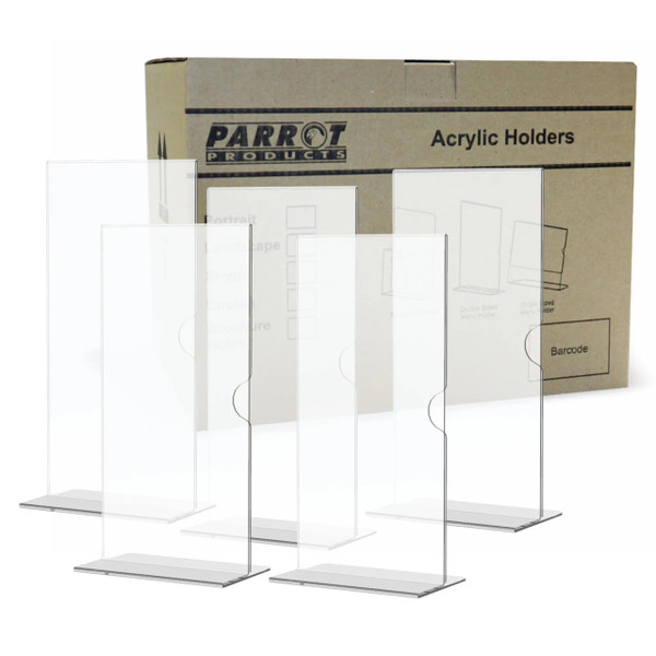 Menu Holder Acrylic Double Sided - 1 / 3 (DL) A4 - Box 5